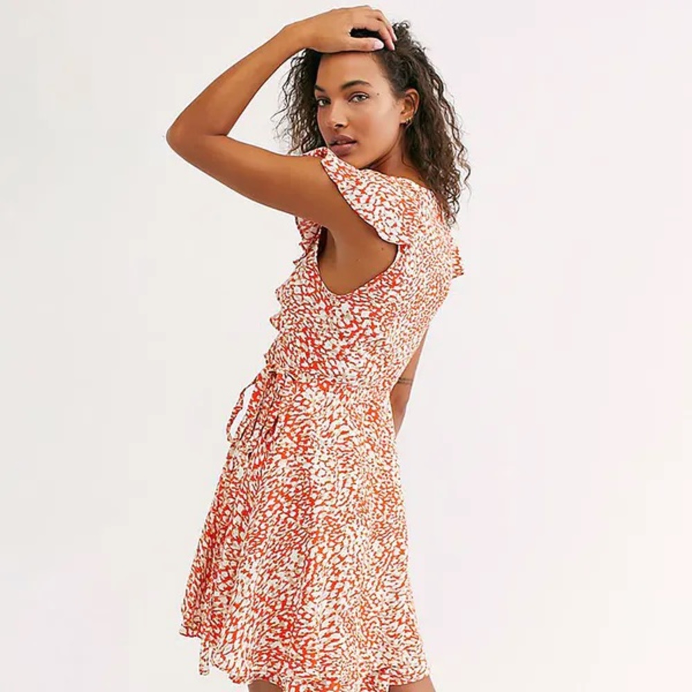 Free People French Quarter Mini Dress 🍊 - Picture 2 of 7